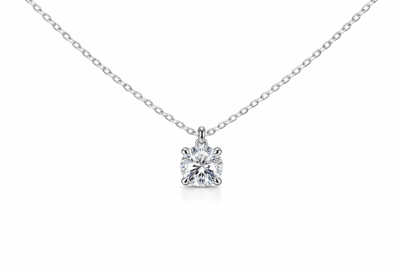 Colar Celeste Ponto de Luz em still life editorial.