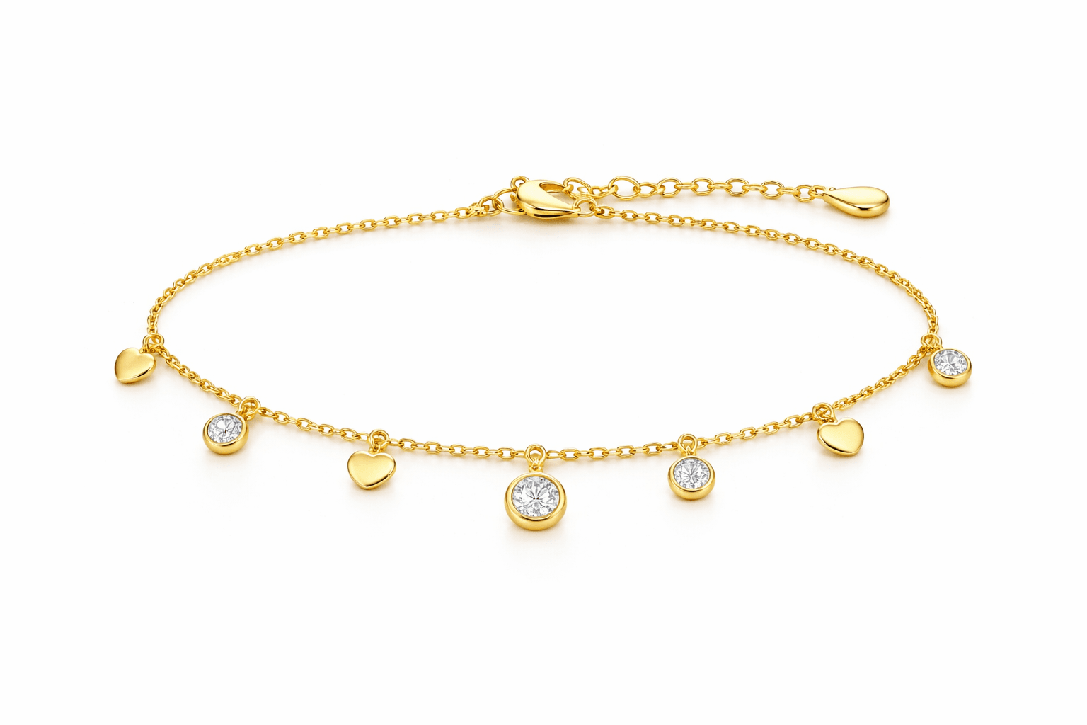 Pulseira Lumi Charms em fundo neutro